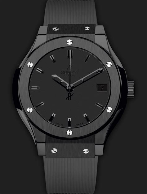 hublot all black watches